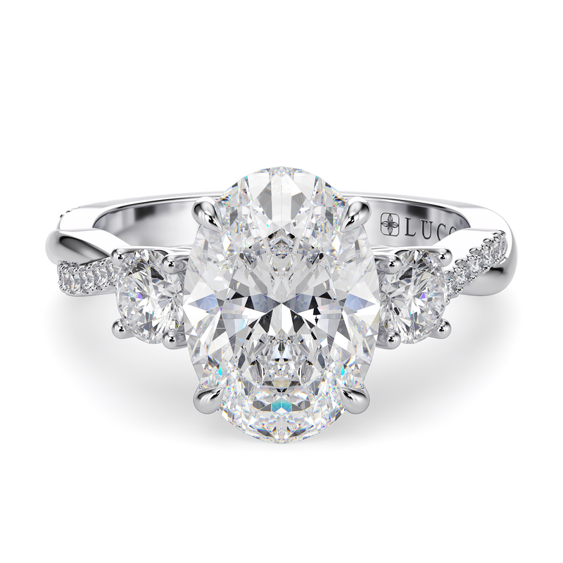 Lucce Fiore Trio Oval Diamond