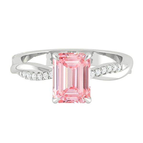Lucce Fiore Emerald Rosé Pink Diamond