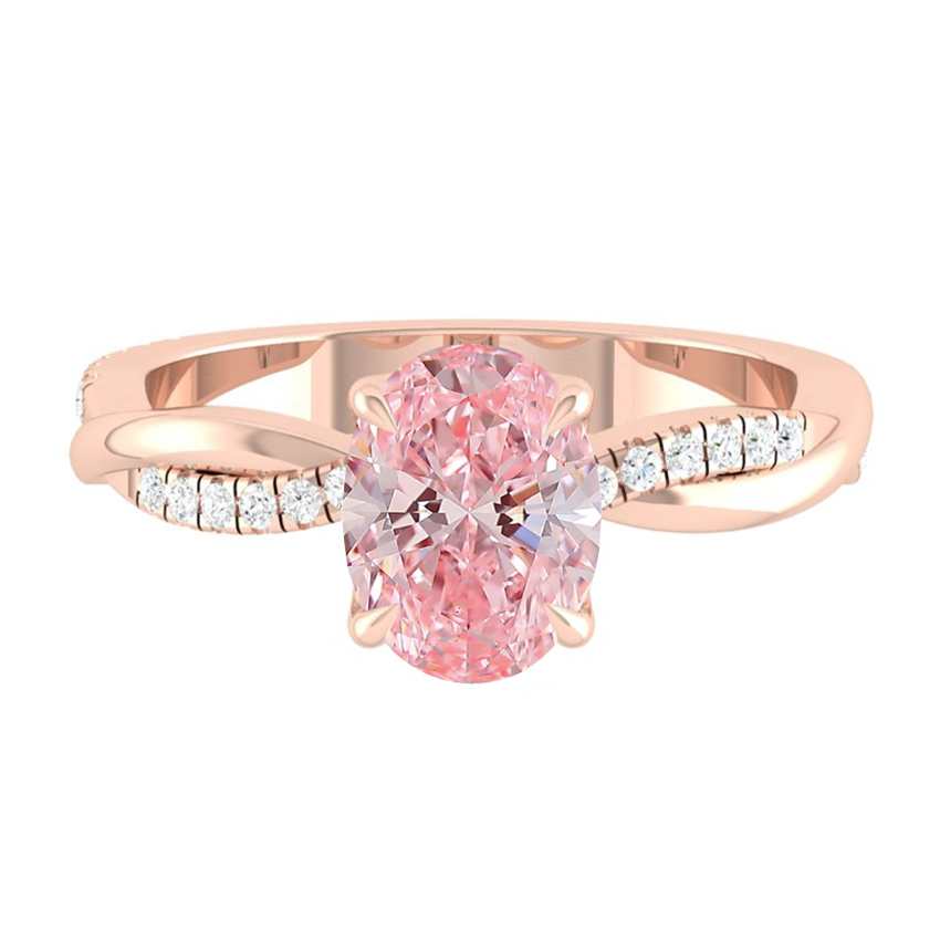 Fiore Oval Rosé Pink Diamond