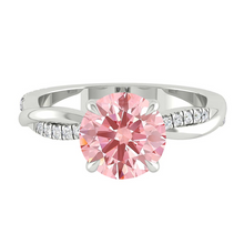 Load image into Gallery viewer, Fiore Round Rosé Pink Diamond
