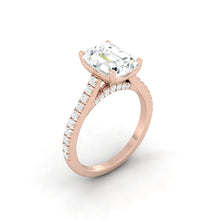 Load image into Gallery viewer, Firenze Pavé Radiant Diamond
