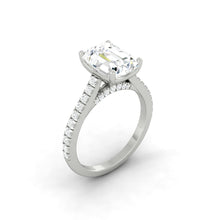 Load image into Gallery viewer, Firenze Pavé Radiant Diamond
