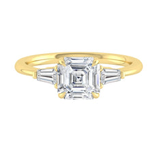 Load image into Gallery viewer, Linea Asscher Moissanite
