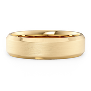 LUCCE GRECO™ Brushed 4mm 14K Yellow Gold