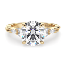 Load image into Gallery viewer, LUCCE ALESSA™ Round Natural Diamond 1.00ct I VS1 Ex GIA 18K Yellow Gold
