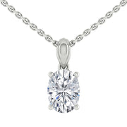 LUCCE KAELA™ Necklace Oval Diamond