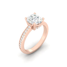 Load image into Gallery viewer, Lucce Kaela Round Moissanite
