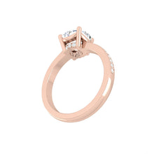 Load image into Gallery viewer, Lucce Kaela Round Moissanite
