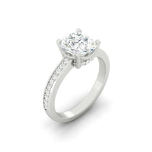 Load image into Gallery viewer, Lucce Kaela Round Moissanite
