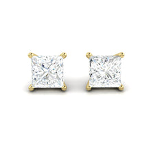 Load image into Gallery viewer, Kaela Earrings Princess Moissanite *new*
