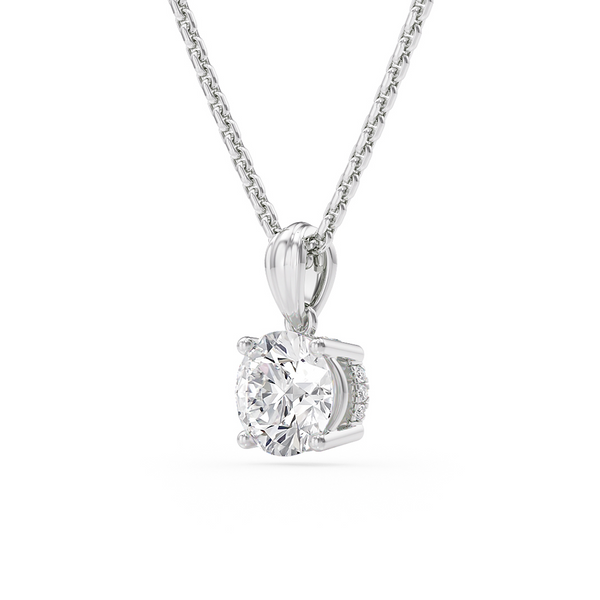 LUCCE KAELA™ Necklace Round Diamond