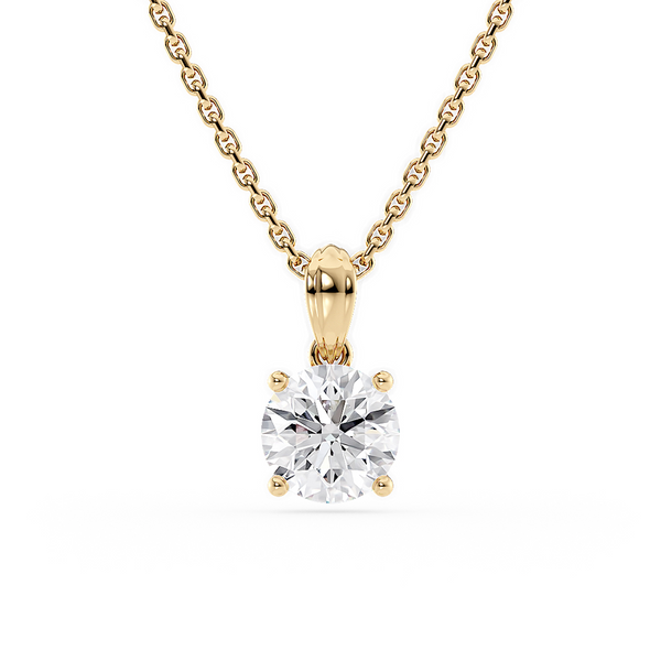 LUCCE KAELA™ Necklace Round Diamond