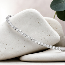 Load image into Gallery viewer, LUCCE KAELA™ Tennis Bracelet 4.00ctw Lab Diamond 14K White Gold
