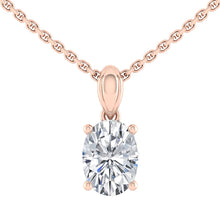 Load image into Gallery viewer, Kaela Necklace Oval Diamond
