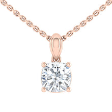 Load image into Gallery viewer, Kaela Necklace Cushion Diamond
