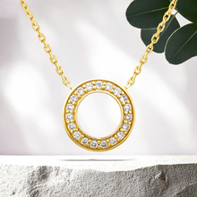 Load image into Gallery viewer, Lucce Kaela Eternity Necklace Diamond
