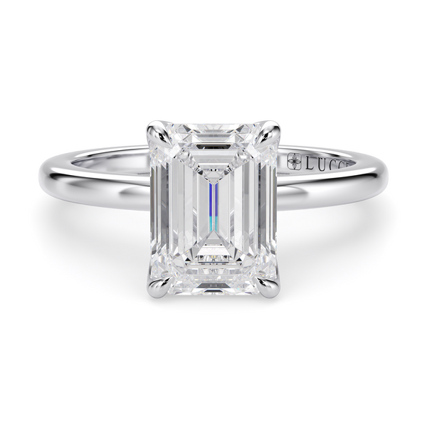 Lucce Lucia Emerald Moissanite
