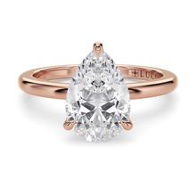Load image into Gallery viewer, Lucce Lucia Halo Pear Diamond
