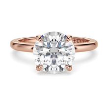 Load image into Gallery viewer, Lucce Lucia Halo Round Moissanite
