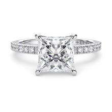 Load image into Gallery viewer, Lucce Lucia Pavé Princess Moissanite
