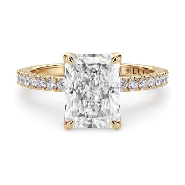 Lucce Lucia Pavé Radiant Moissanite