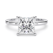 Load image into Gallery viewer, LUCCE LUCIA™ Princess Lab Diamond 1.01ct E VVS2 IGI 14K White Gold
