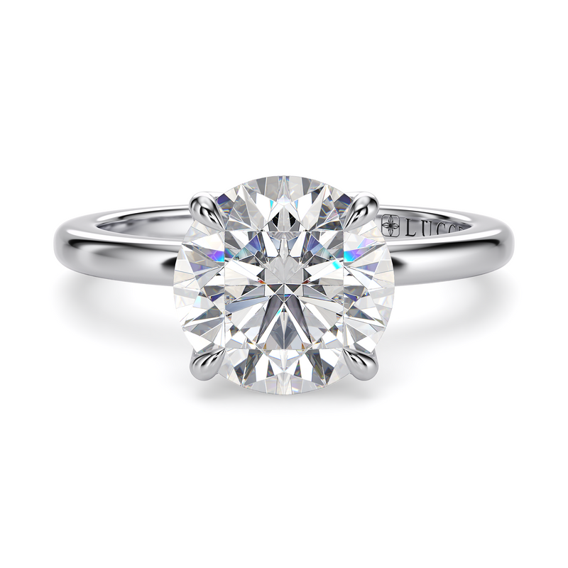 Lucce Lucia 4-Prong Round Diamond