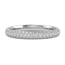 Load image into Gallery viewer, LUCCE LUXE™ Band 0.75CTW Lab Diamond 14K White Gold
