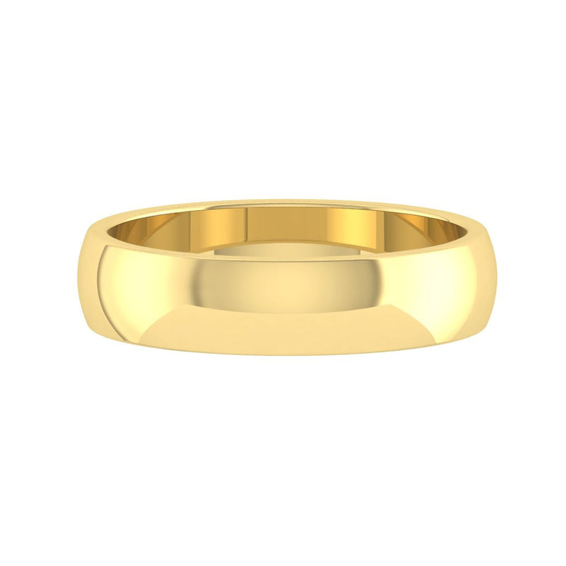 Amore Polished 4mm 14K Yellow Gold