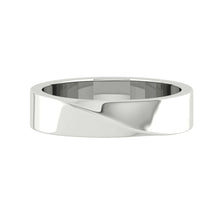 Load image into Gallery viewer, Matteo Polished 5mm 14K White Gold
