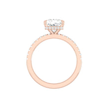 Load image into Gallery viewer, Madelyne Pave Cushion Diamond
