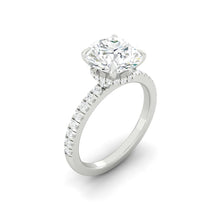 Load image into Gallery viewer, Lucce Verona Pavé Round Moissanite
