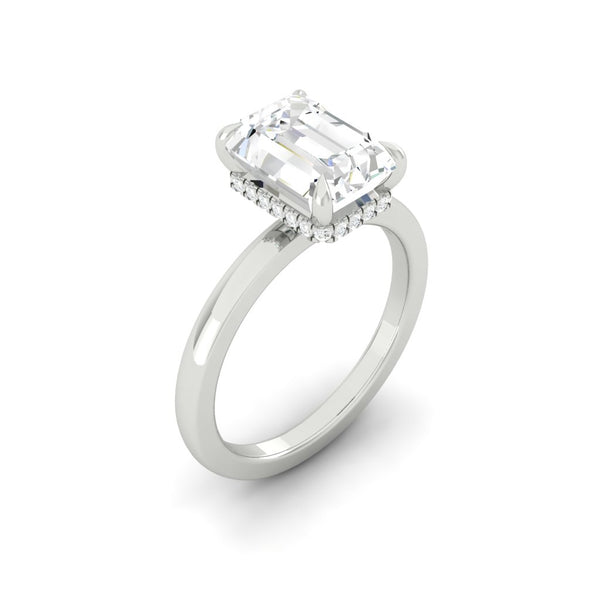 Lucce Verona Emerald Moissanite