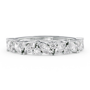 LUCCE MARCHESA™ Reale Half Eternity 0.75ctw Lab Diamond 14k White Gold