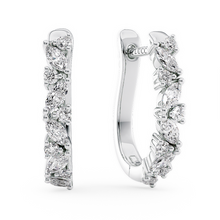 Load image into Gallery viewer, Lucce Marchesa Hoop Earrings Diamond
