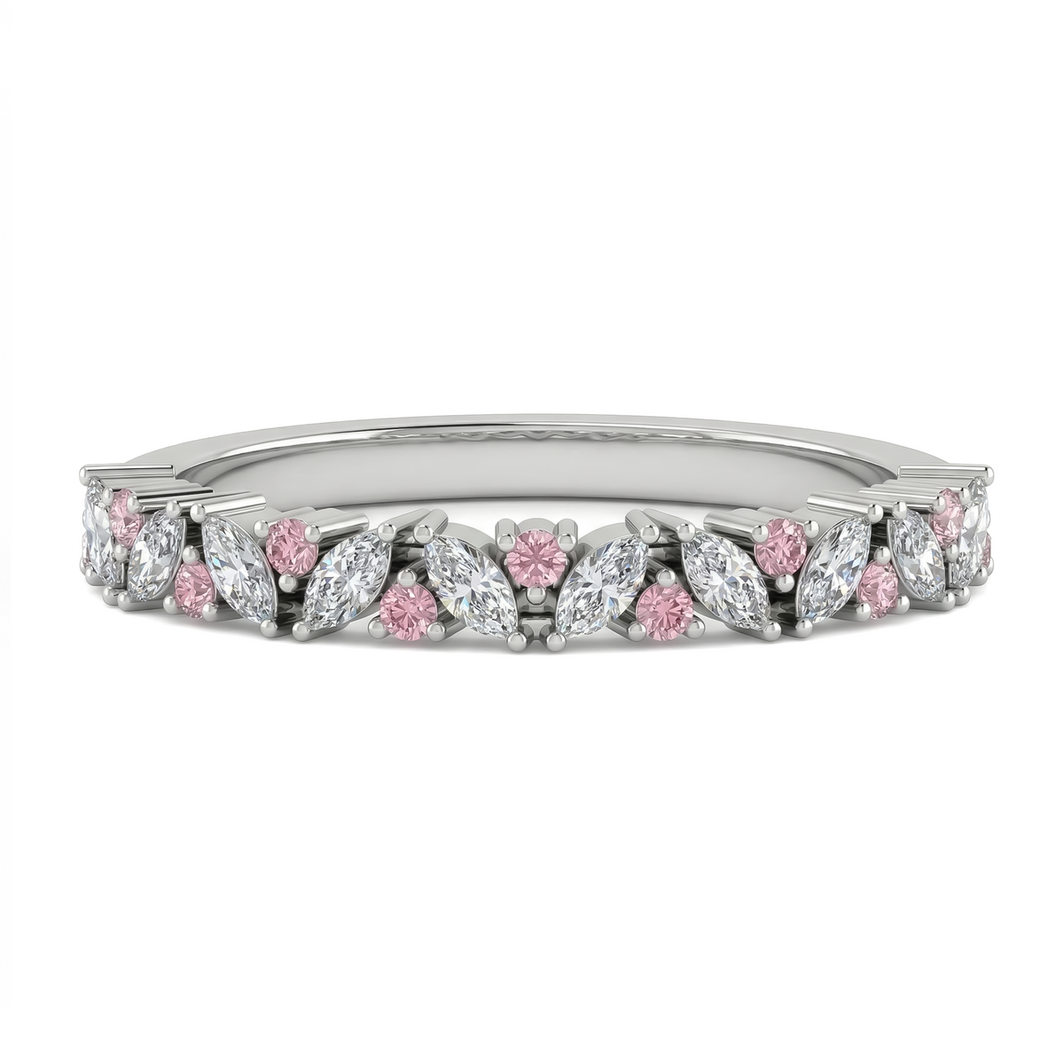 Load image into Gallery viewer, LUCCE MARCHESA™ Reale ROSÉ™ 0.75ctw Lab Diamond Platinum
