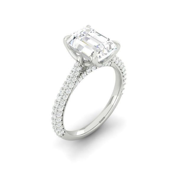 Lucce Azalea Luxe Radiant Moissanite