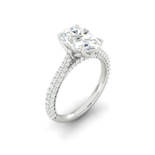 Load image into Gallery viewer, Maria Oval Moissanite
