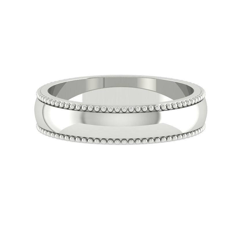 Apollo Polished 5mm Platinum