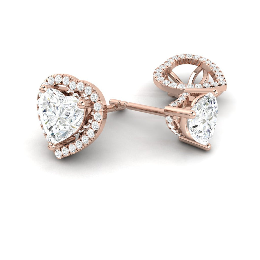 Load image into Gallery viewer, LUCCE MONTEVALLE™ Earrings Heart Diamond
