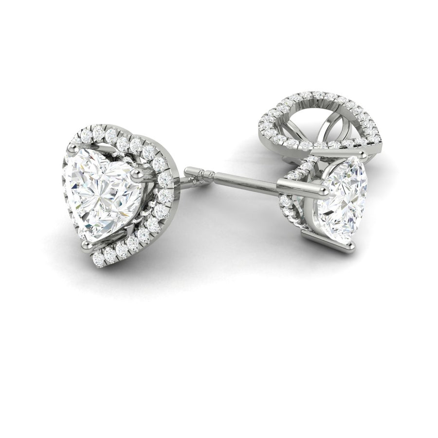 Load image into Gallery viewer, LUCCE MONTEVALLE™ Earrings Heart Diamond
