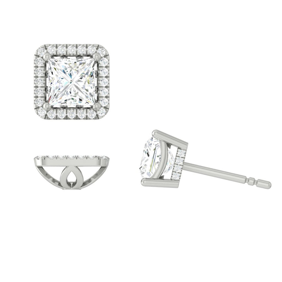 Load image into Gallery viewer, LUCCE MONTEVALLE™ Earrings Princess Diamond
