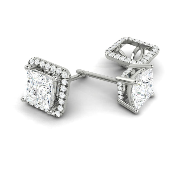 Lucce Montevalle Earrings Princess Diamond