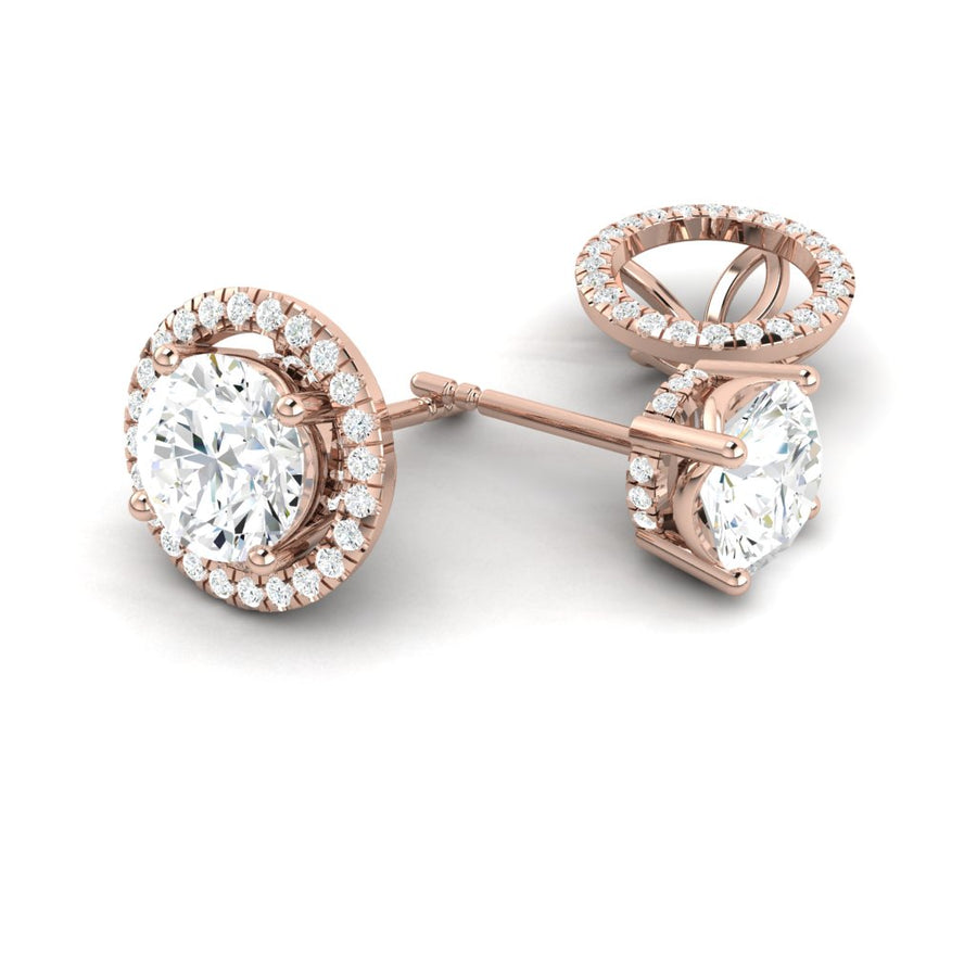 Load image into Gallery viewer, LUCCE MONTEVALLE™ Earrings Round Diamond
