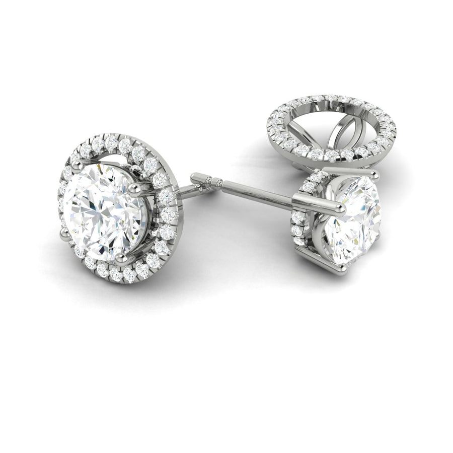 Load image into Gallery viewer, LUCCE MONTEVALLE™ Earrings Round Diamond
