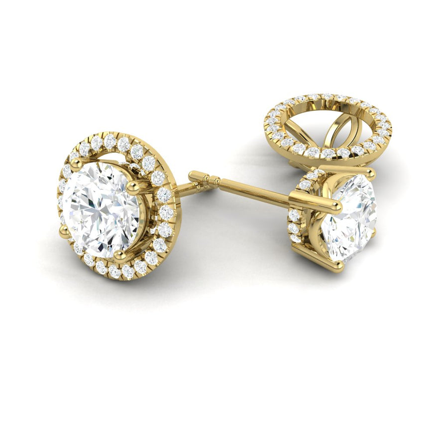 Load image into Gallery viewer, LUCCE MONTEVALLE™ Earrings Round Diamond
