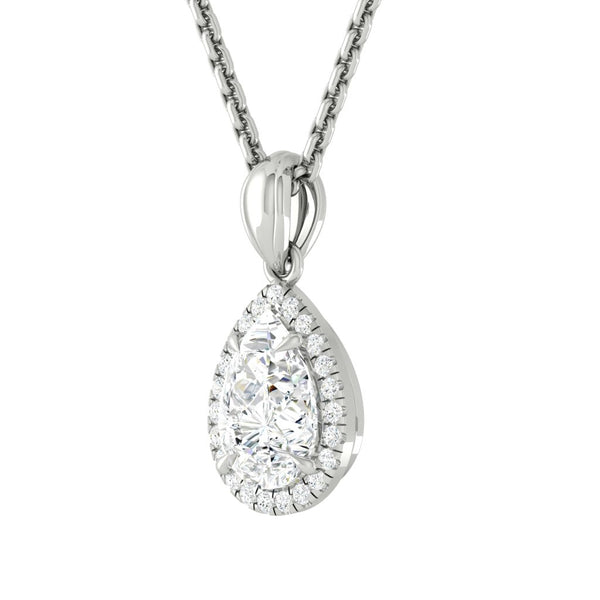 Lucce Montevalle Necklace Pear Diamond