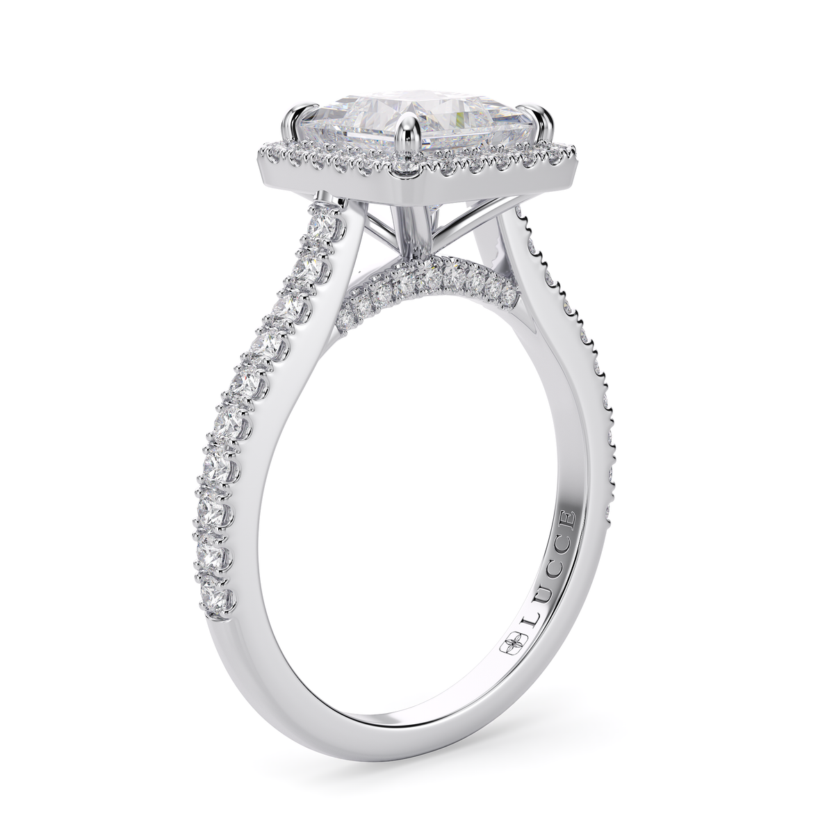 Load image into Gallery viewer, LUCCE MONTEVALLE™ Pear Lab Diamond 0.77ct D VVS2 IGI 14K White Gold
