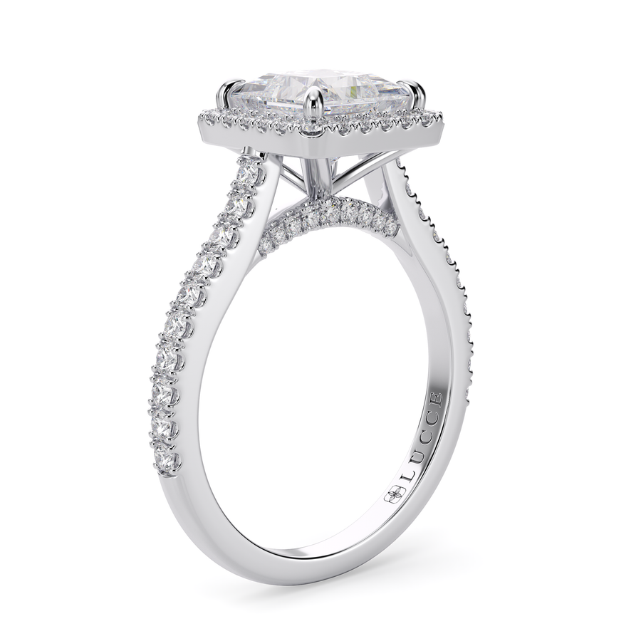 Load image into Gallery viewer, LUCCE MONTEVALLE™ Pear Lab Diamond 0.77ct D VVS2 IGI 14K White Gold
