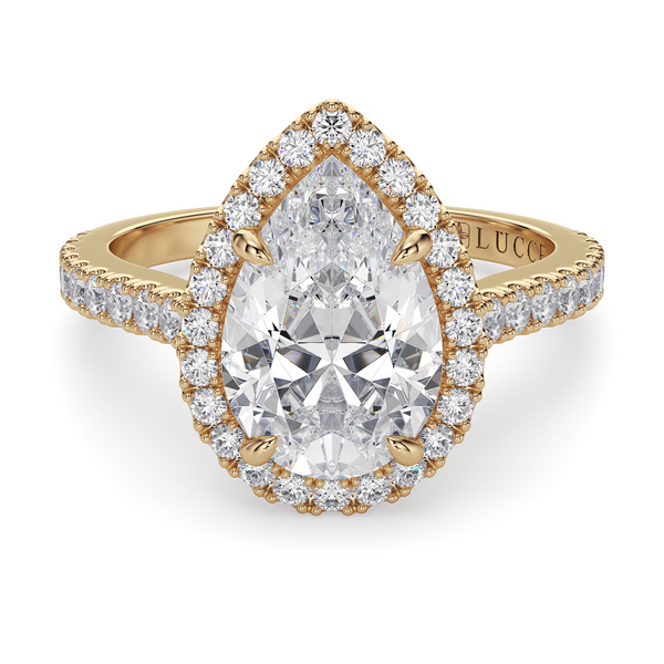 Lucce Montevalle Pear Moissanite